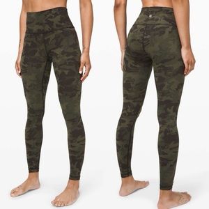 LULULEMON ALIGN LEGGINGS - CAMO PRINT